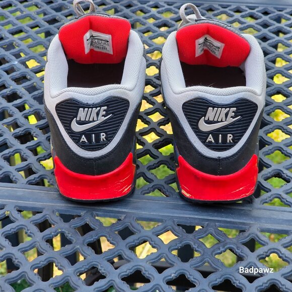 Men’s 11.5 🔥 Nike Air Max 90 Essential 'White Light Iron Ore' Running Shoes - Picture 3 of 7